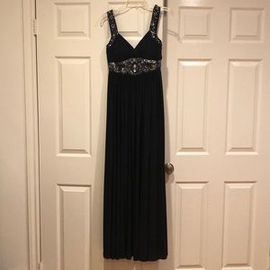 Black formal dress